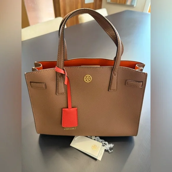 TORY BURCH Small Walker Satchel - Moose - Picture 6 of 16